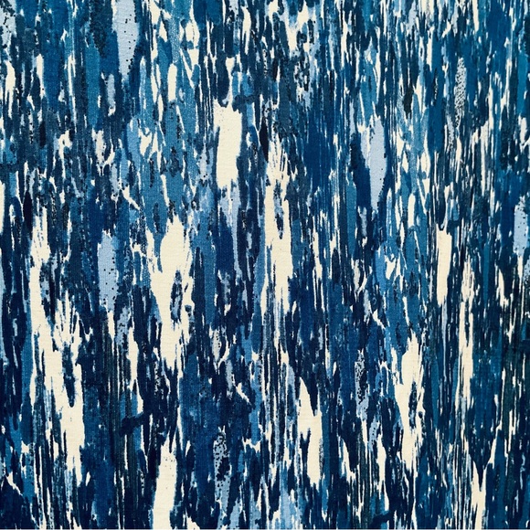 NWT TIFFANY & GREY Silky Blue Sleeveless Blouse Petite Small Office Work Dress - Picture 6 of 8